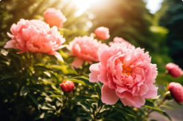 Flowers in bloom